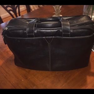 Black Johnston & Murphy briefcase